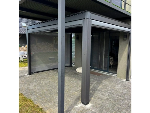 Pergola Nordvic Skyline 3x4 z roletami 3m i 4m